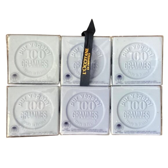 LOccitane Bonne Mère Marseille Lavender Soap Set Of 6 100g /3.5oz Each Boxed - Picture 3 of 9